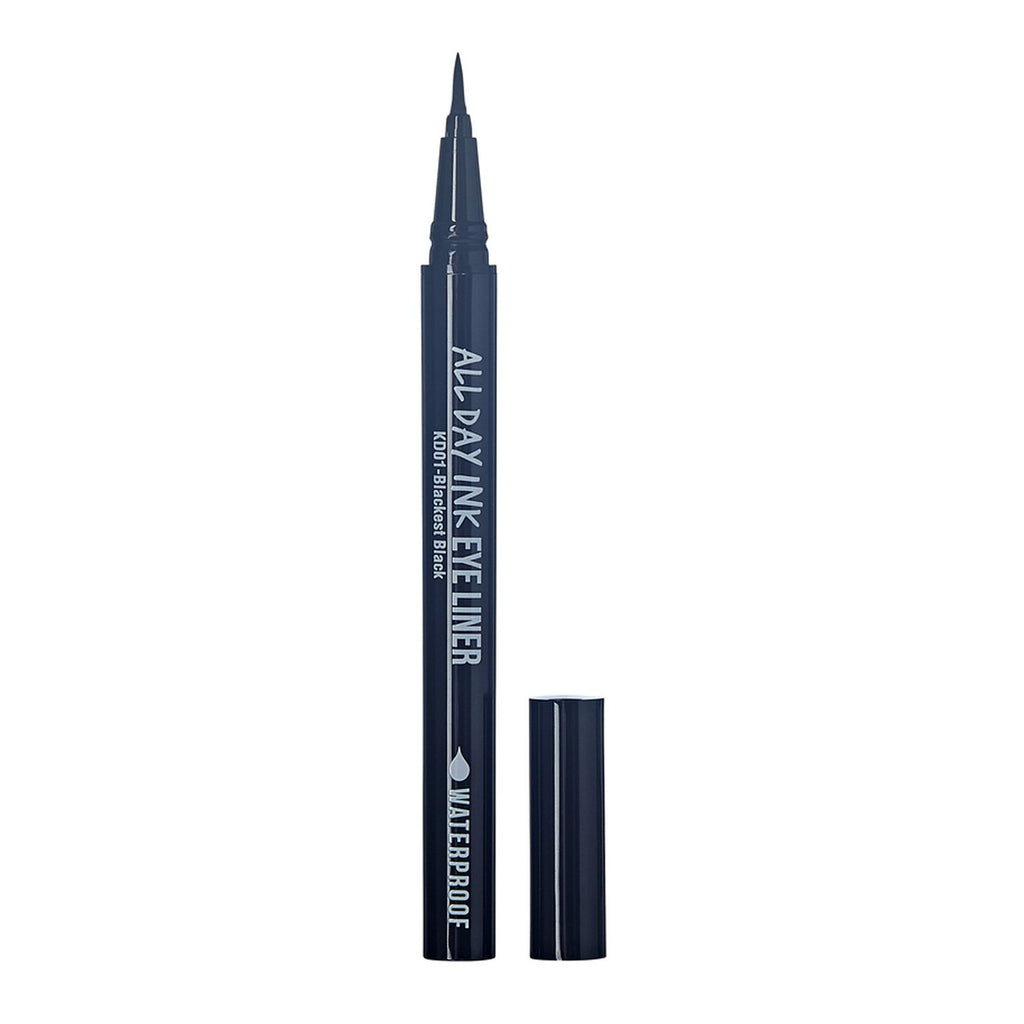 Kiss Professional All Day Ink Eyeliner 0.02oz/ 0.6ml - ikatehouse