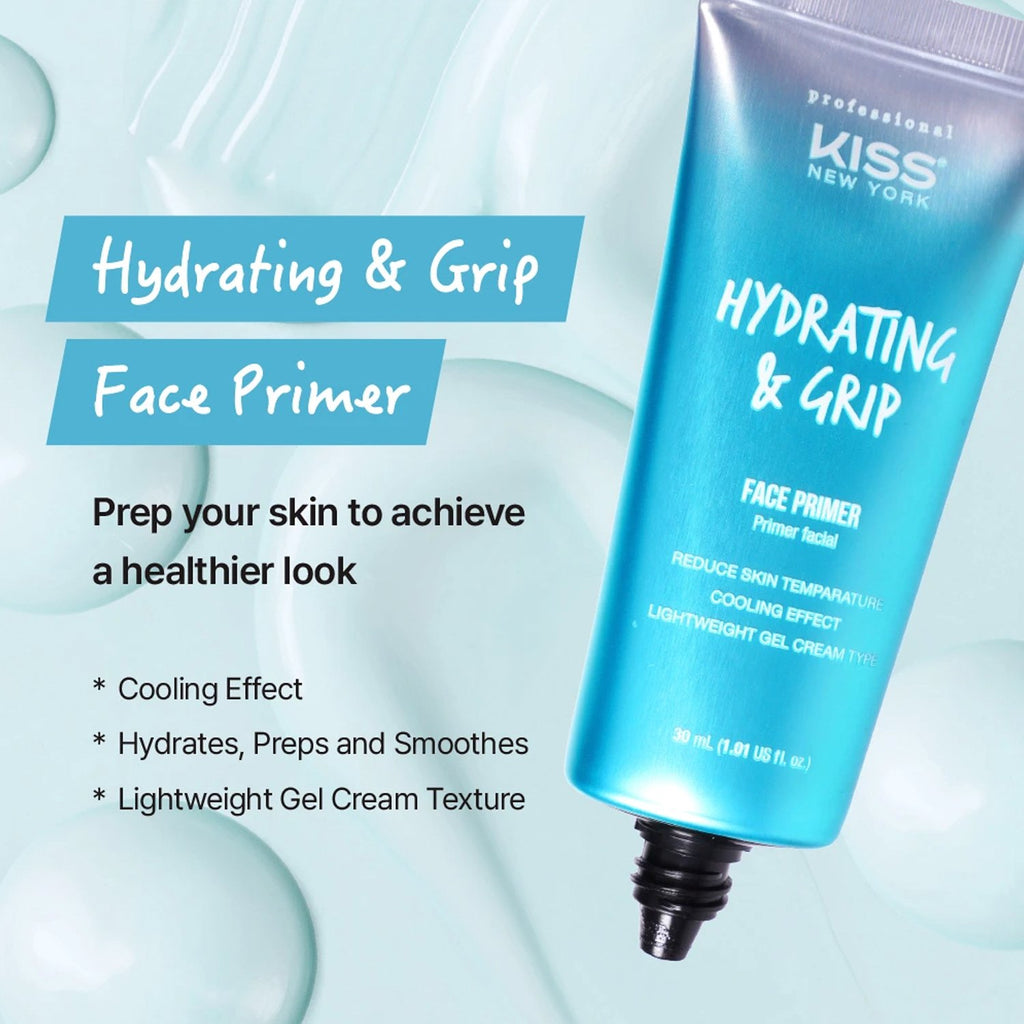 Kiss Professional New York Hydrating And Grip Primmer 1.01oz/ 30ml - ikatehouse