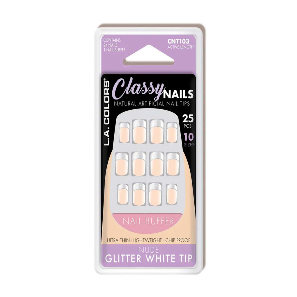 La Colors Classy Nails Artificial Nails 25 Nails - ikatehouse