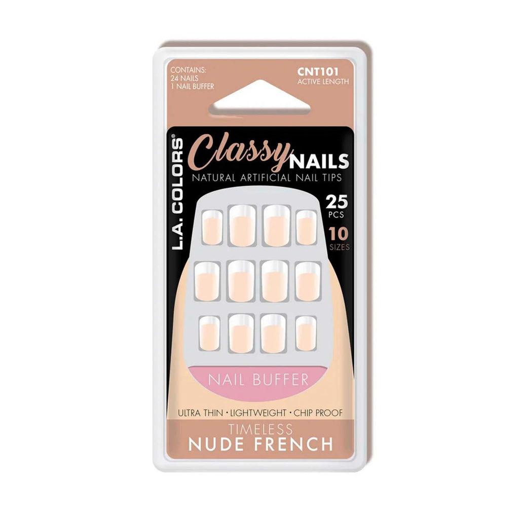 La Colors Classy Nails Artificial Nails 25 Nails - ikatehouse