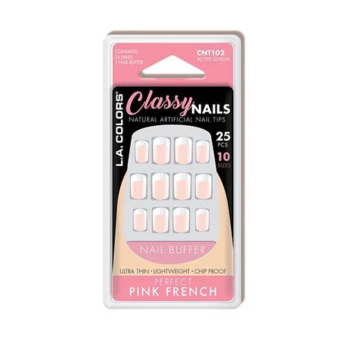 La Colors Classy Nails Artificial Nails 25 Nails - ikatehouse