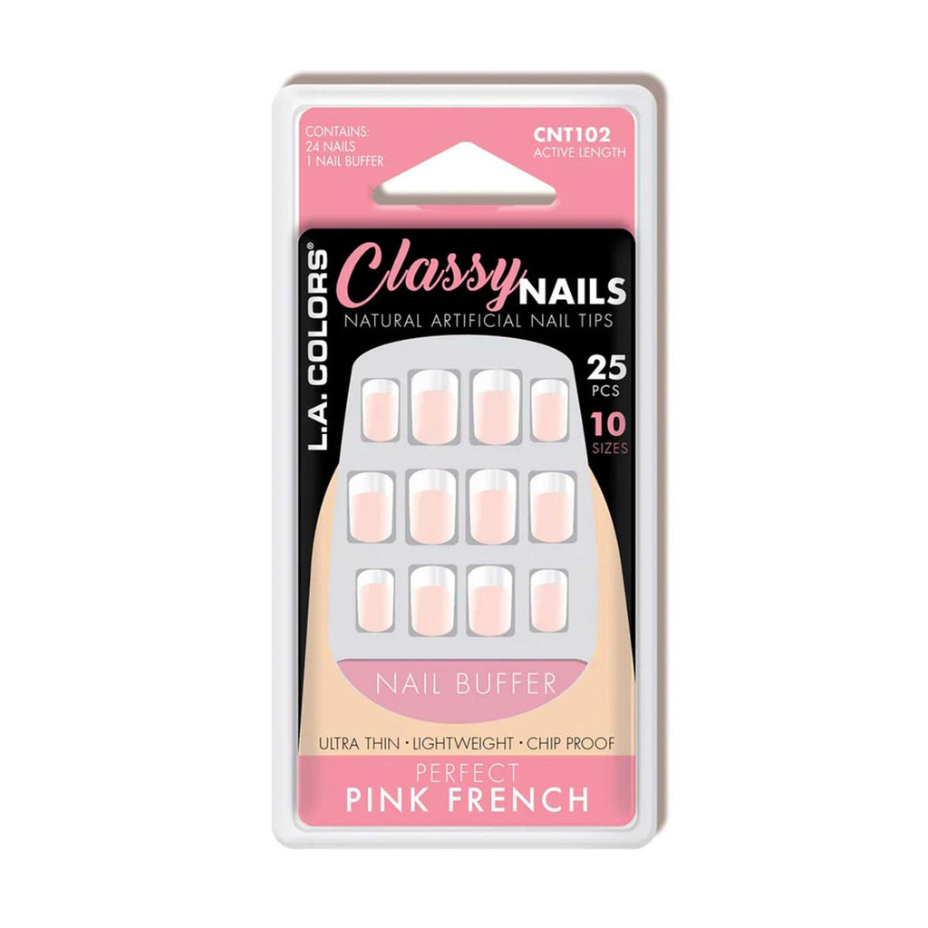 La Colors Classy Nails Artificial Nails 25 Nails - ikatehouse