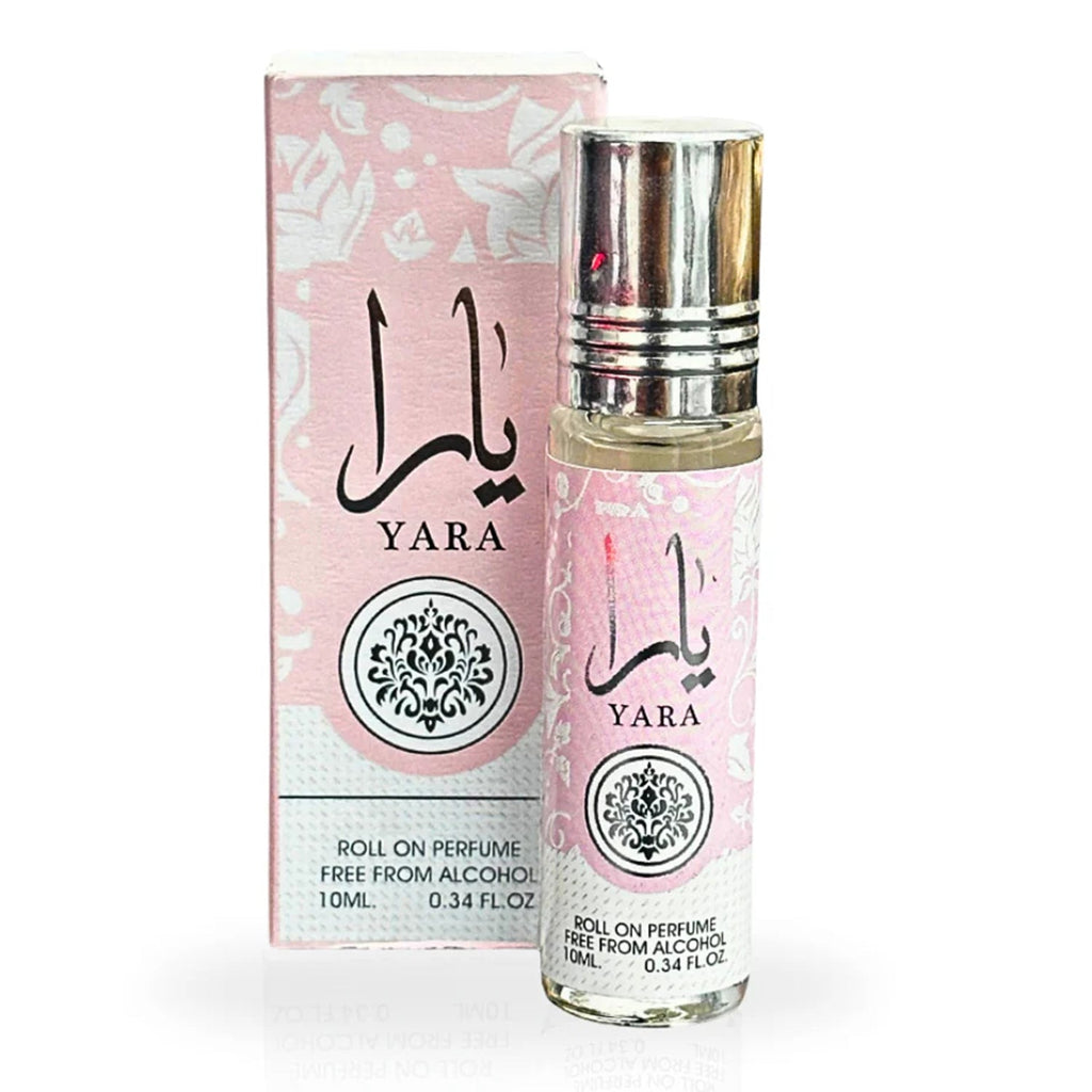 Lattafa Yara Pink Roll On Perfume Oil 0.34oz/ 10ml - ikatehouse