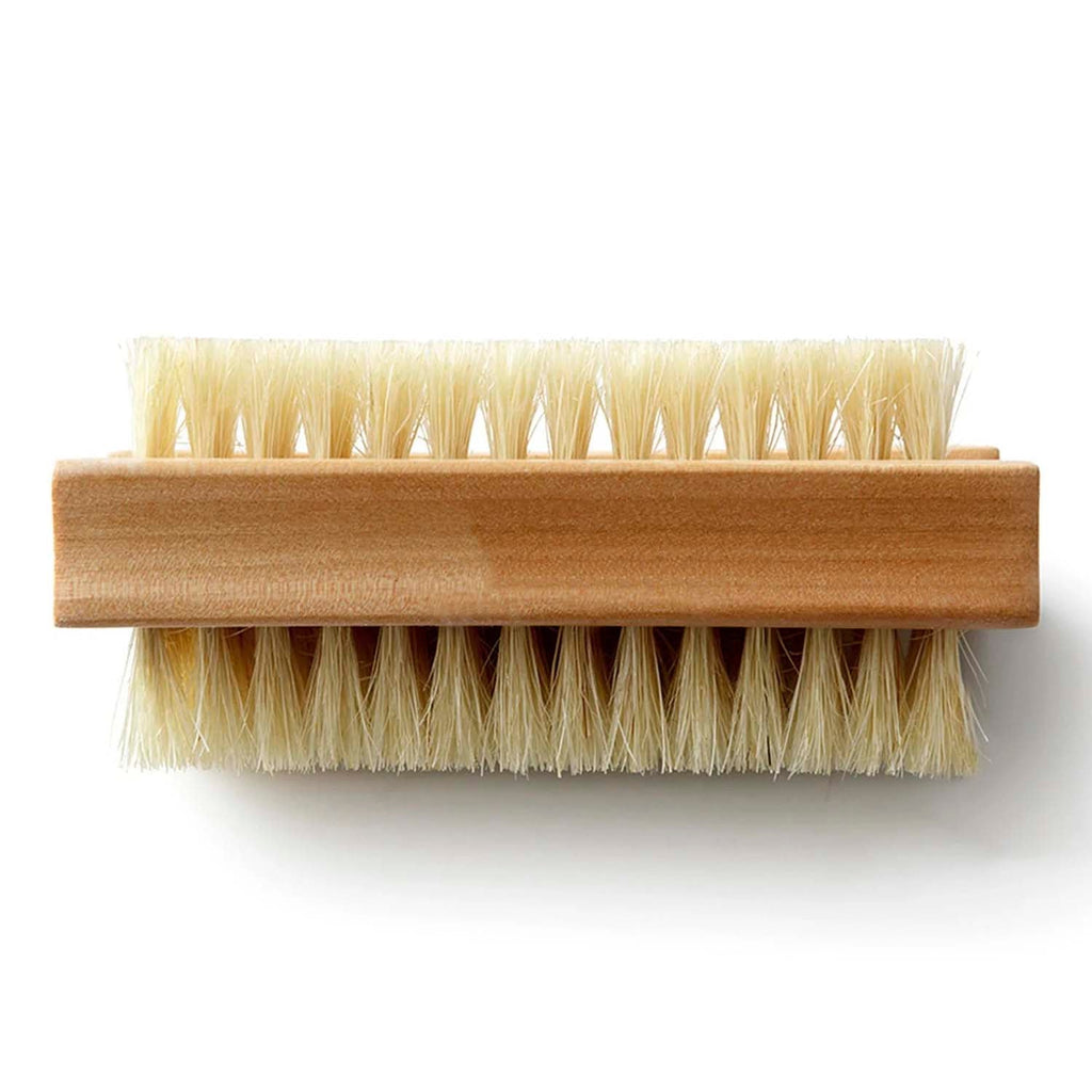 Precision Beauty Duble Sided Woden Nail Brush 2pk - ikatehouse