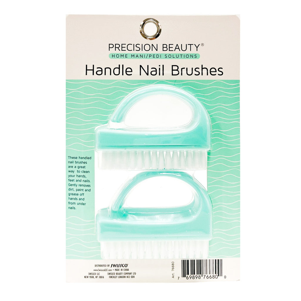 Precision Beauty Handled Nail Brush 2pk - ikatehouse