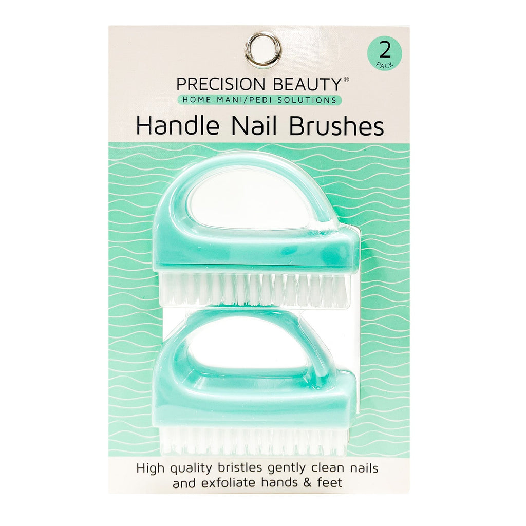 Precision Beauty Handled Nail Brush 2pk - ikatehouse