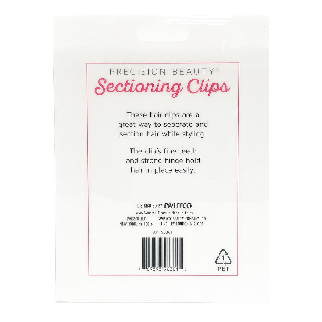 Precision Beauty Sectioning Clips 6pk - ikatehouse