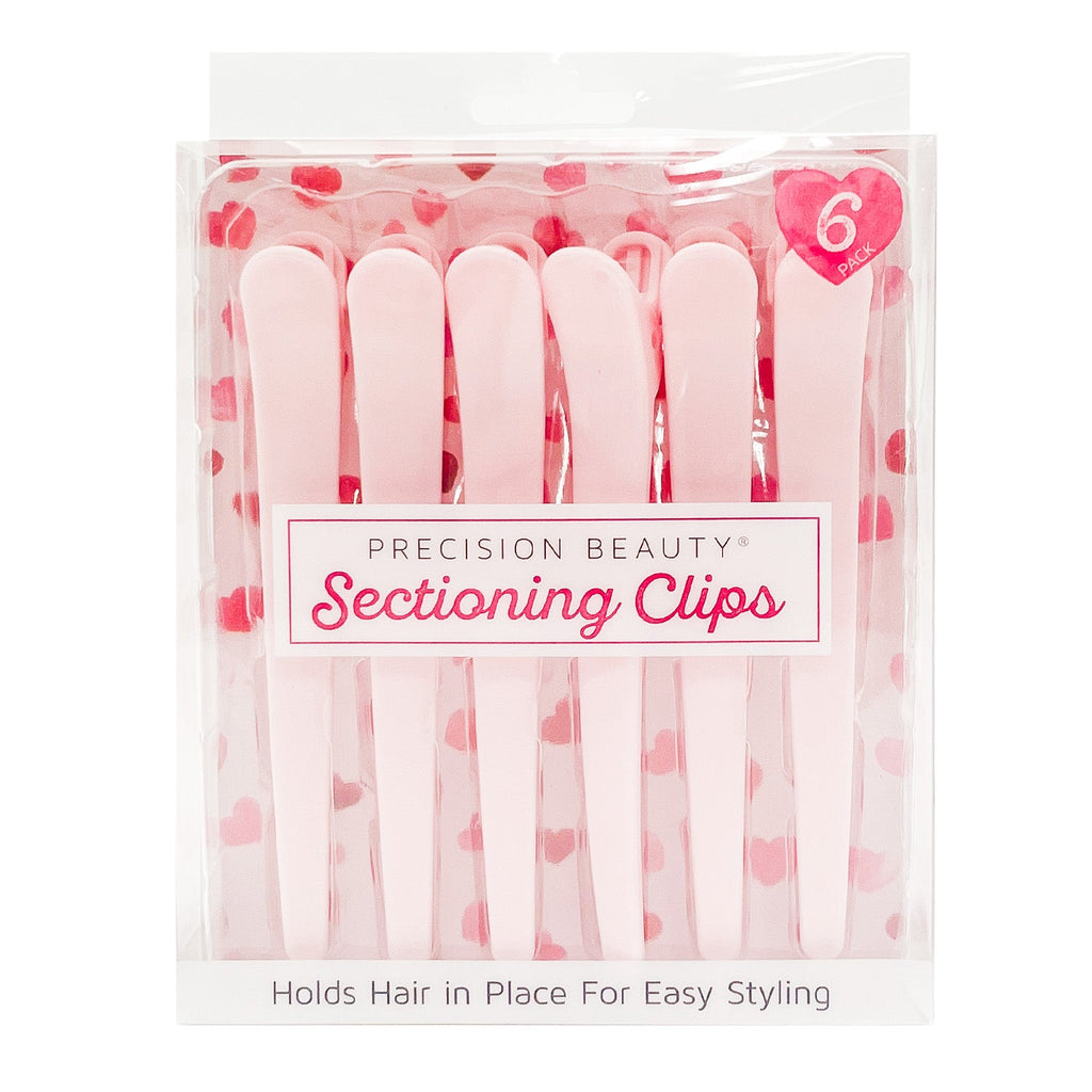 Precision Beauty Sectioning Clips 6pk - ikatehouse