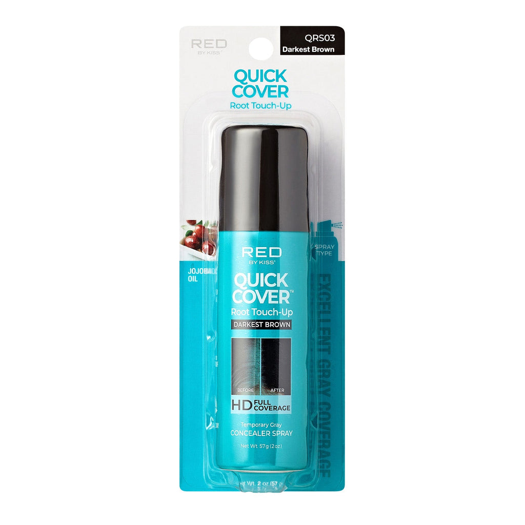 Red By Kiss Quickcover Root Touch - Up Concealer Spray 2oz/57g - ikatehouse