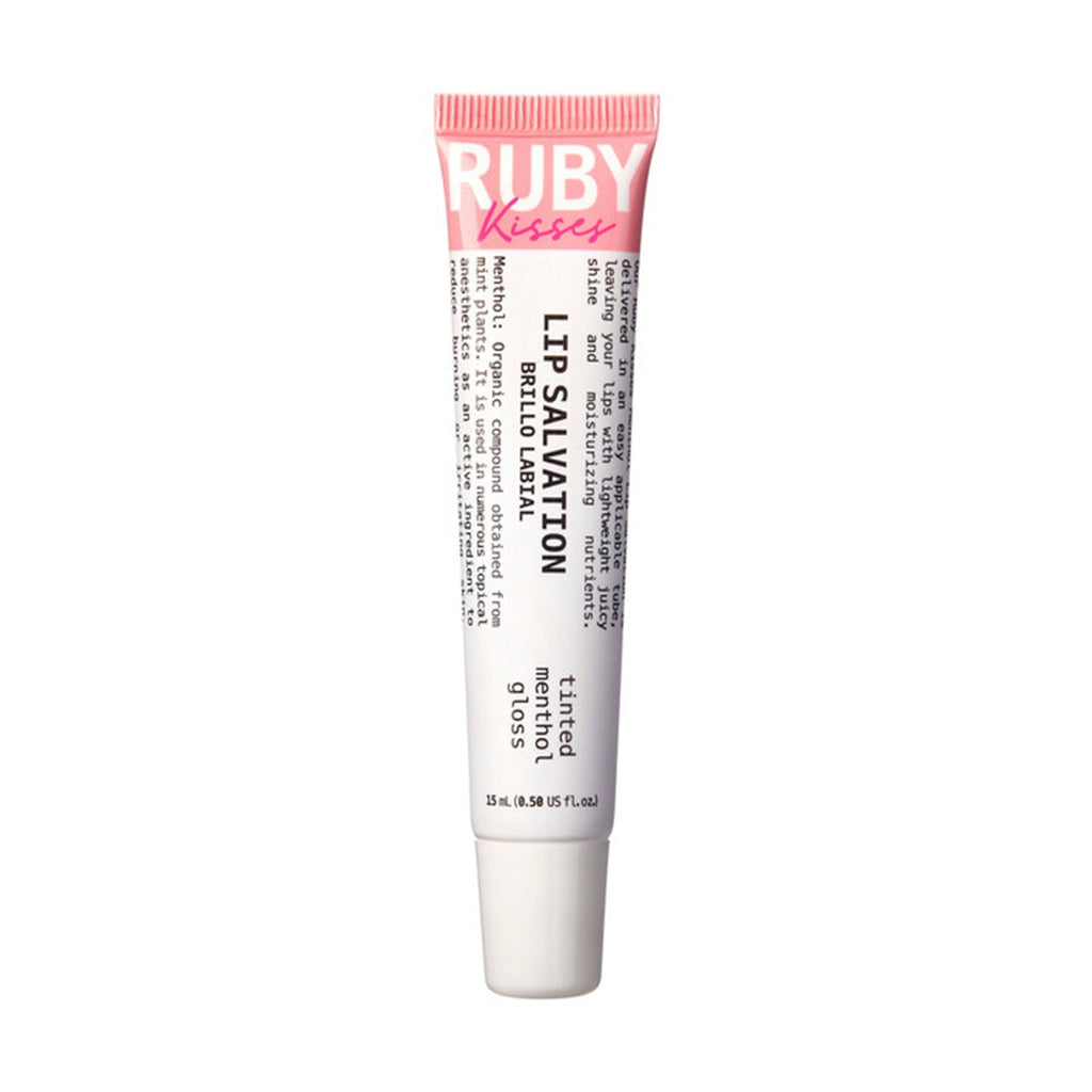 Ruby Kisses Lip Salvation Menthol Gloss 0.5oz/15ml - ikatehouse