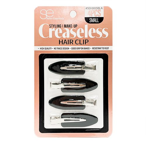 Salon Essentials Creaseless Hair Clip 4pcs - ikatehouse