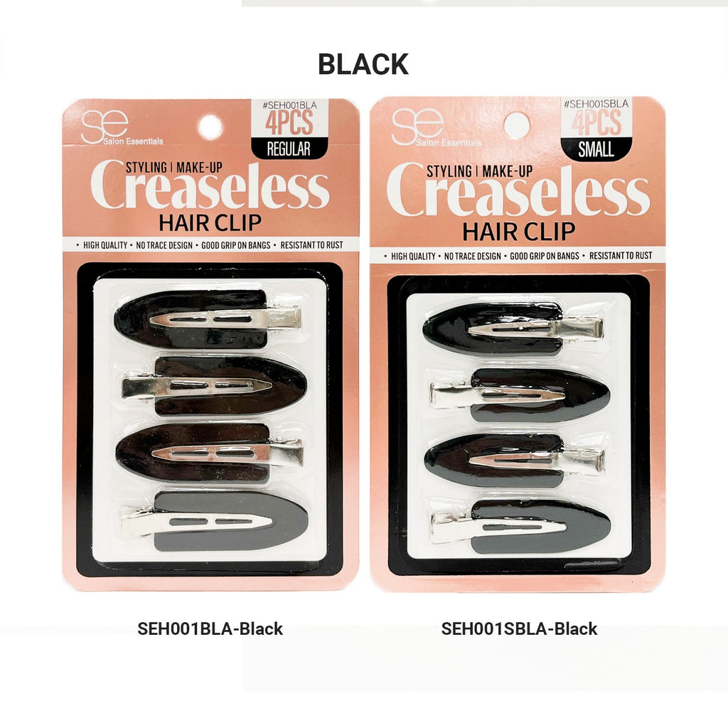 Salon Essentials Creaseless Hair Clip 4pcs - ikatehouse