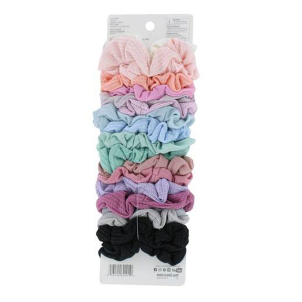 Scunci The Original Super Comfy Waffle Knit Scrunchie 20pcs - ikatehouse