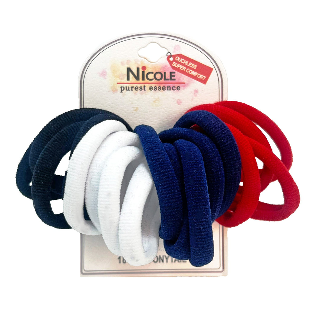 Soft & Stretchy Ponytail Holder 4color - ikatehouse