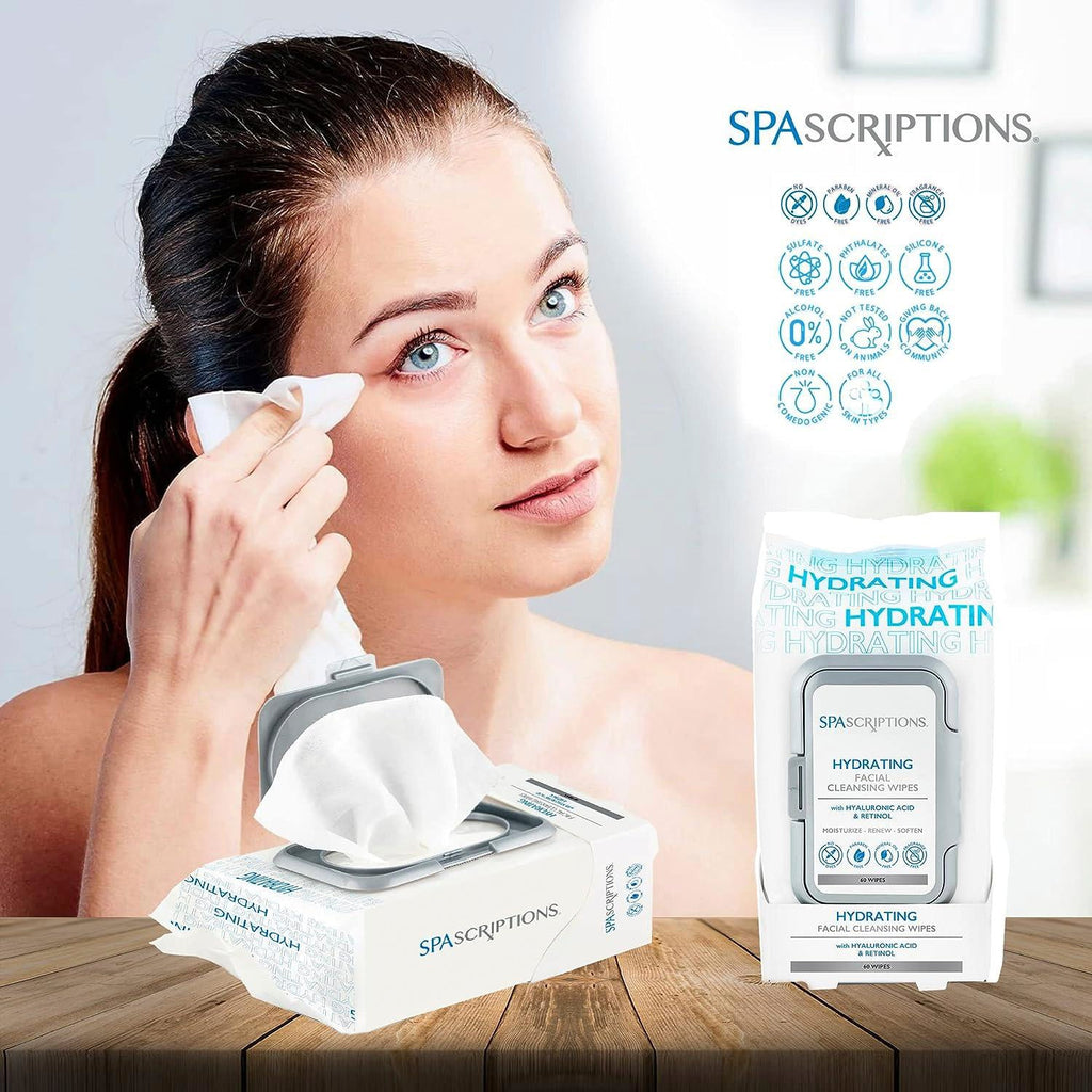 Spasx Facial Cleansing Wipes 60ps - ikatehouse