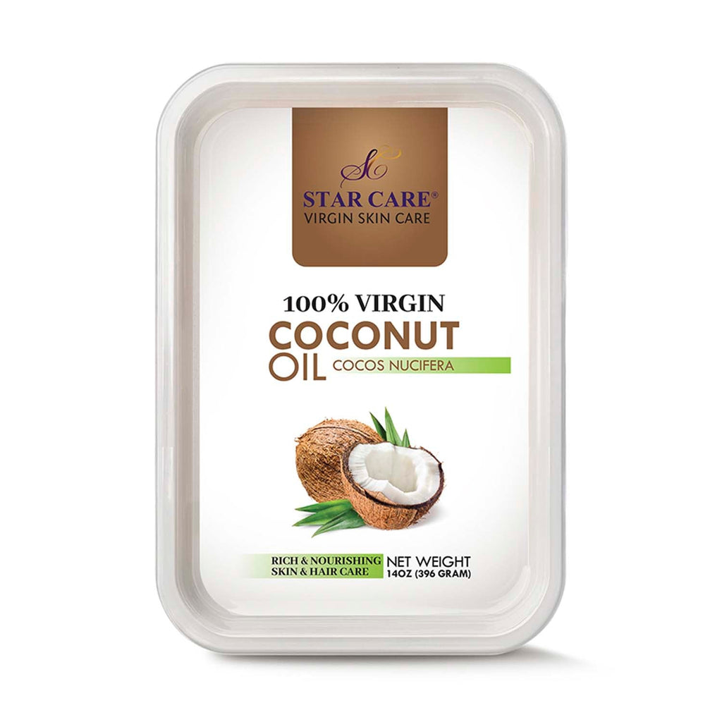 Star Care 100% Virgin Coconut Oil 14oz/396g - ikatehouse