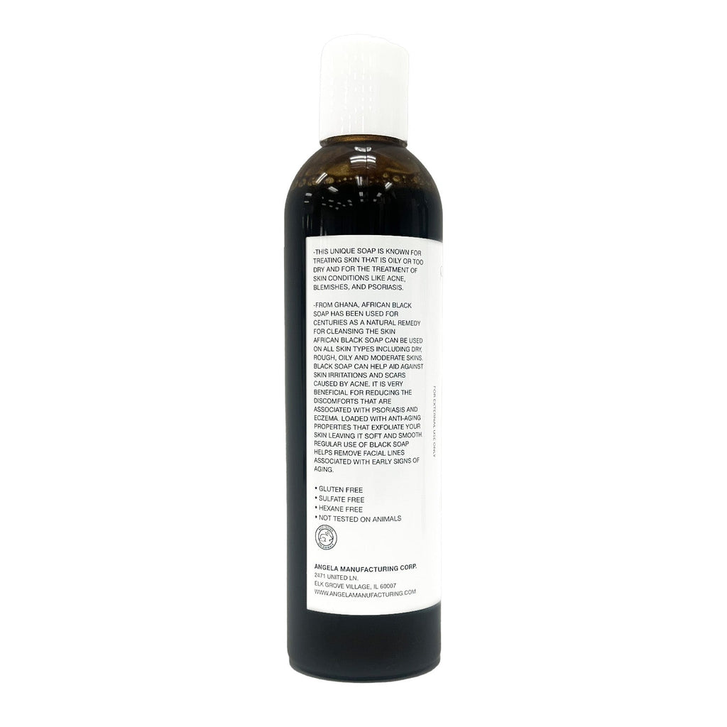 Star Care Virgin Liquid African Black Soap 8oz/235ml - ikatehouse