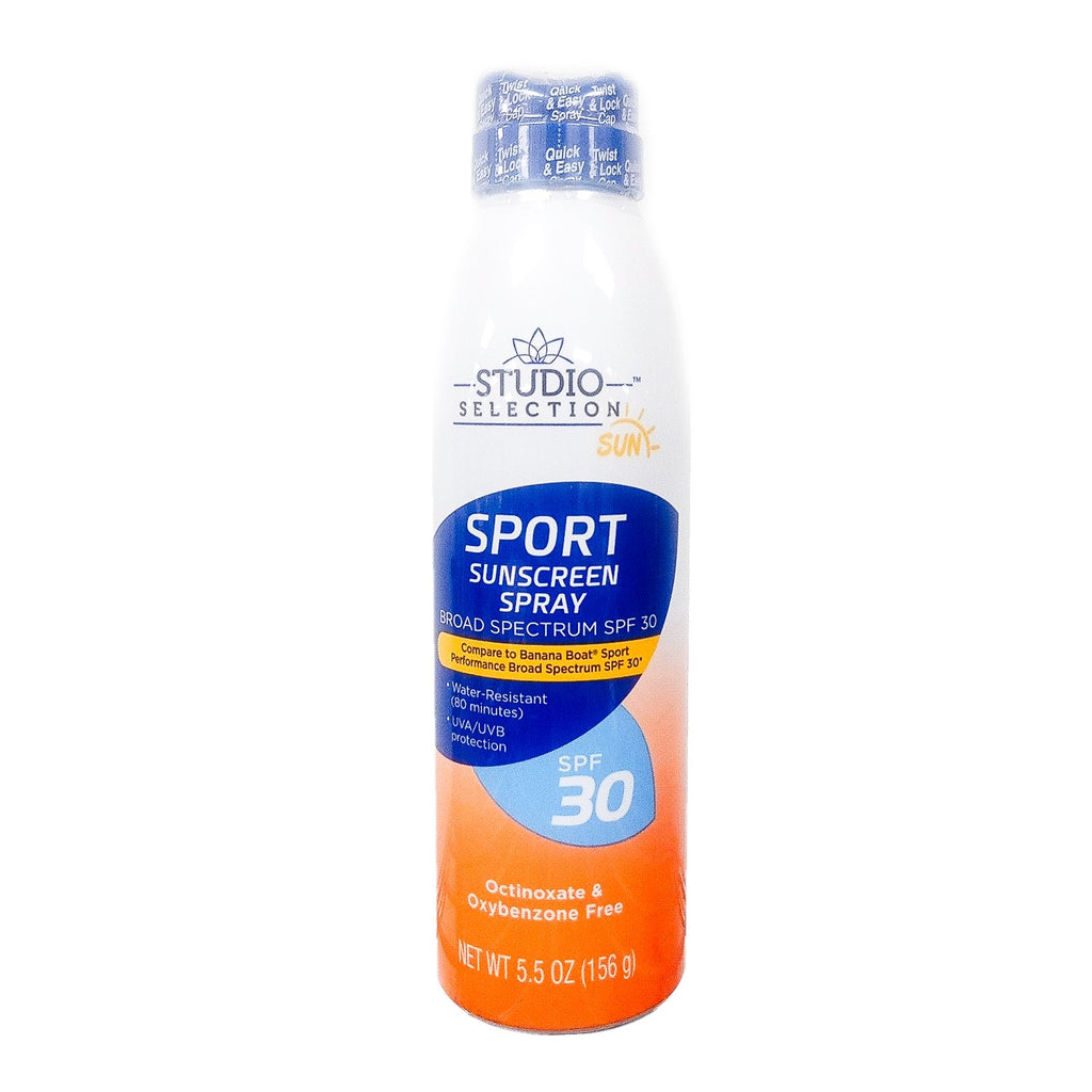 Studio Selection Sport Sunscreen Spray SPF30 5.5oz - ikatehouse