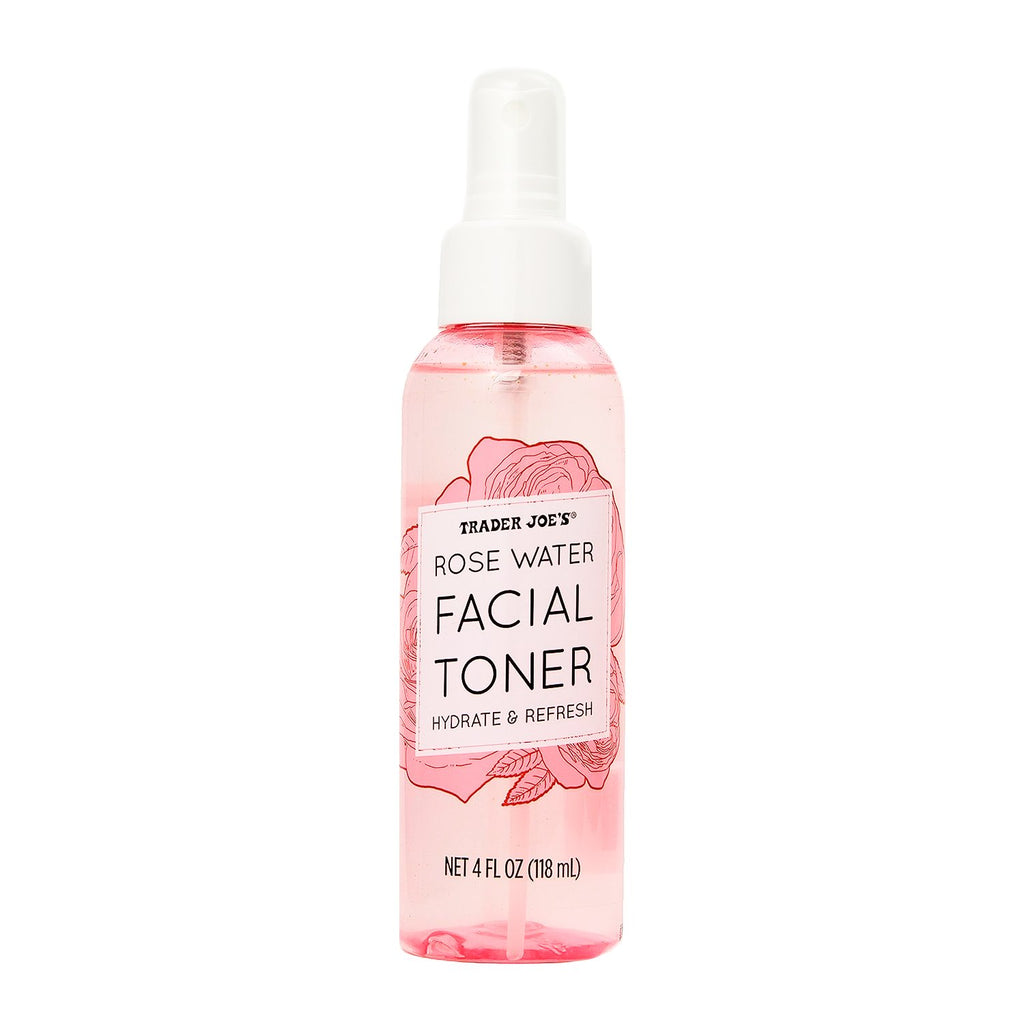 Trader Joe's Rose Water Facial Toner 4oz/118ml - ikatehouse