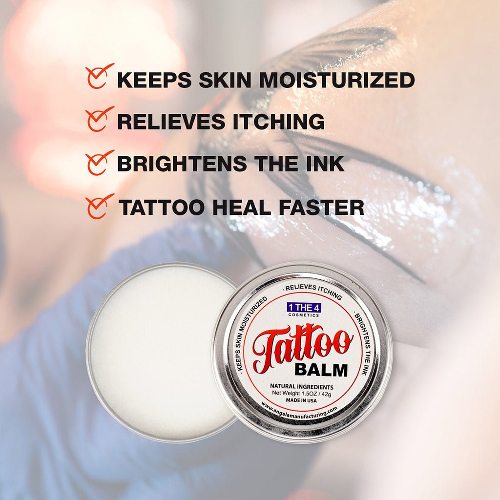 1 The 4 Cosmetic Tattoo Care Balm 1.5oz/ 42g - ikatehouse