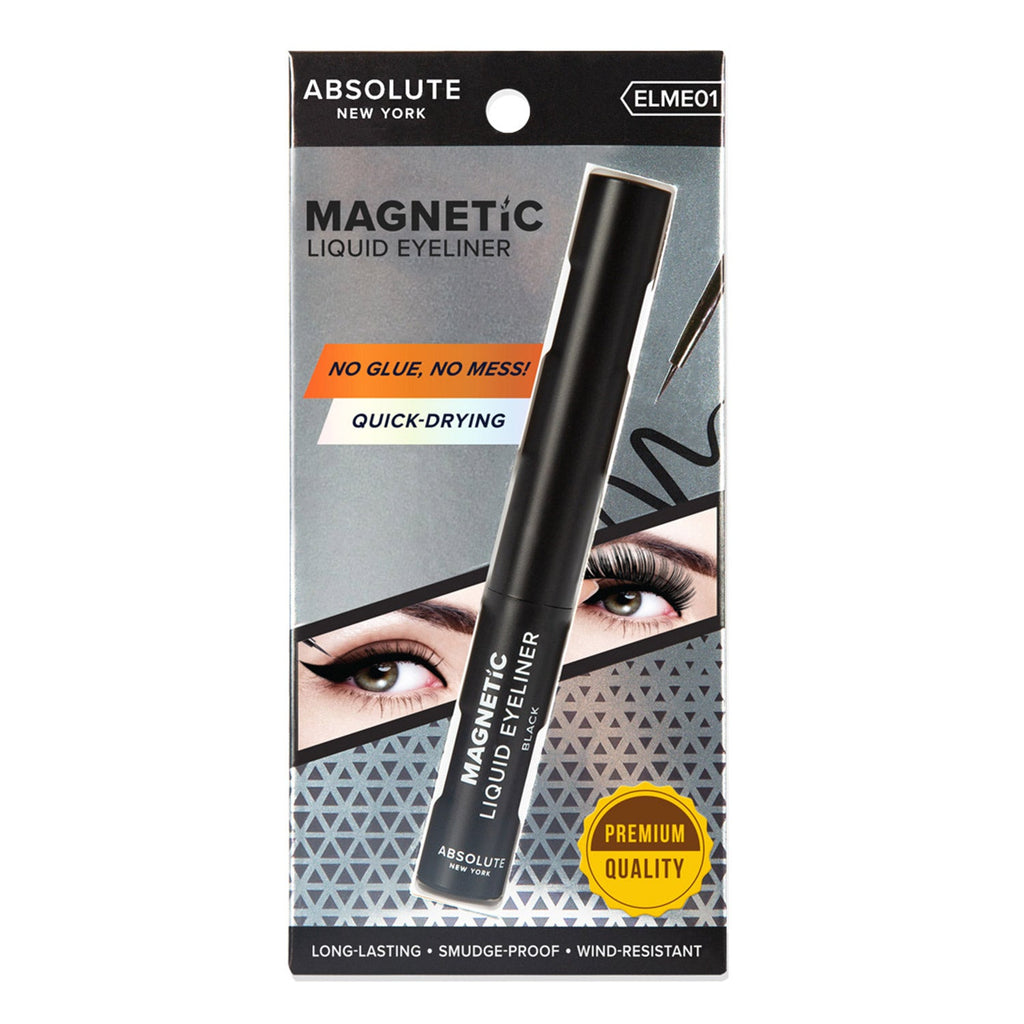 Absolute New York Magnetic Liquid Eyeliner Black - ikatehouse