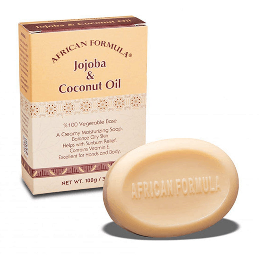 African Formula Jojoba & Coconut Oil Soap 3.5oz/ 100g - ikatehouse