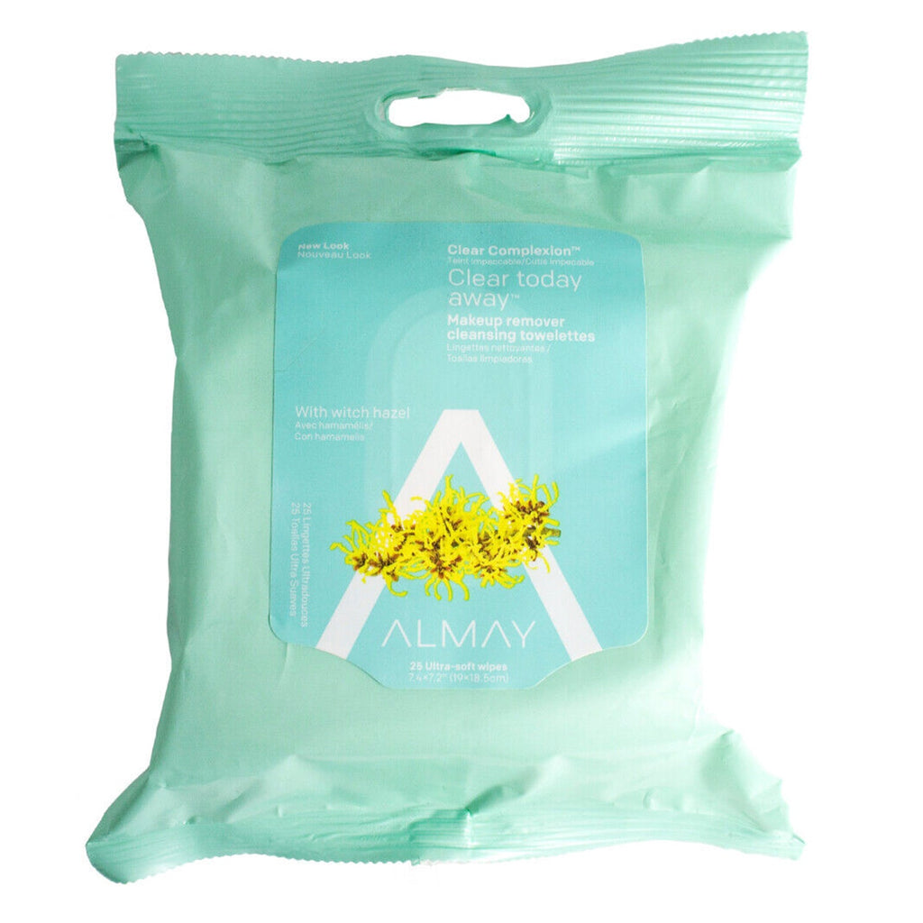Almay Clear Complexion Makeup Remover Cleansing Towelettes 25ct - ikatehouse