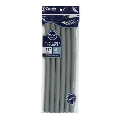 Annie Soft Twist Rollers 12" Extra Long - ikatehouse