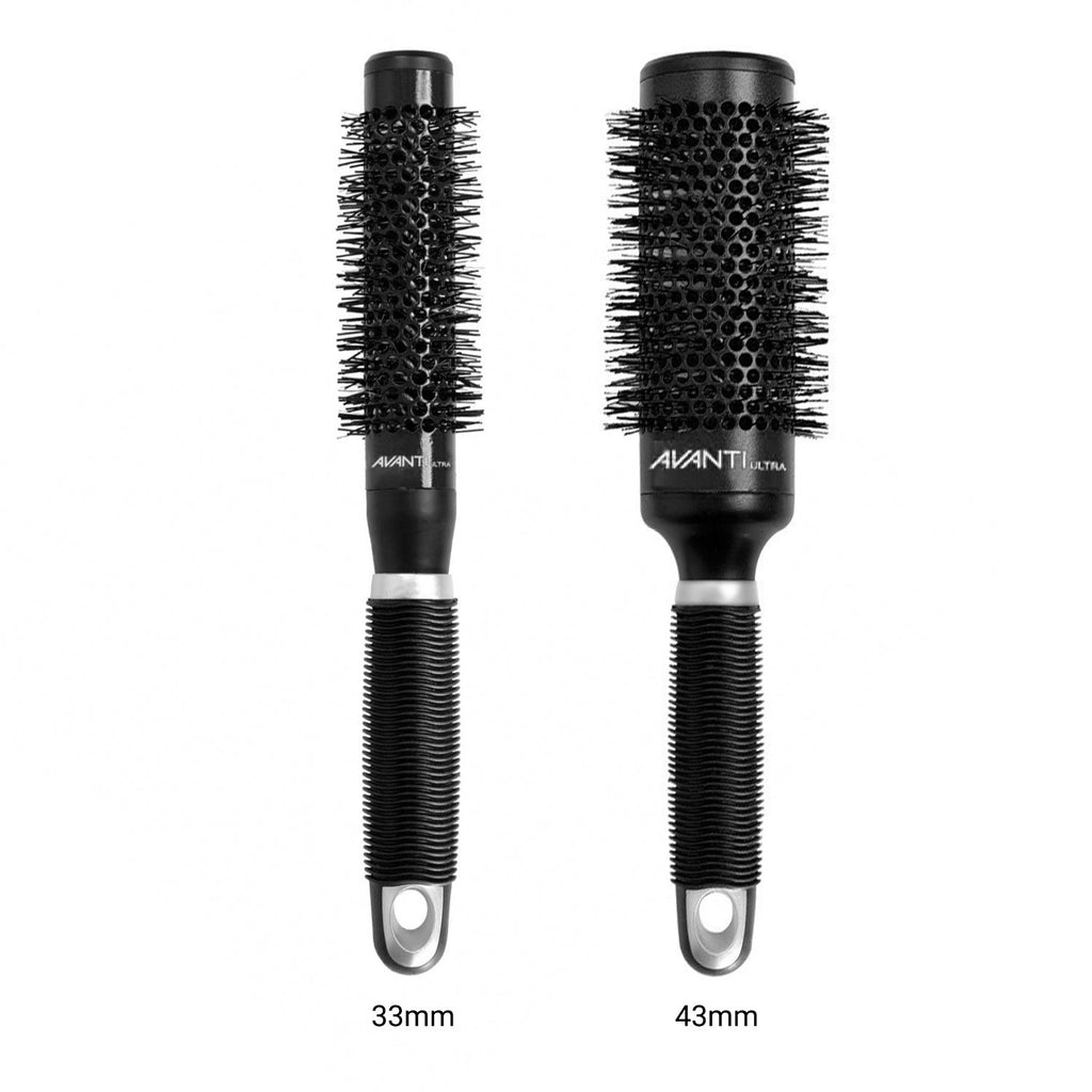 Avanti Tourmaline & Ceramic Round Brush - ikatehouse