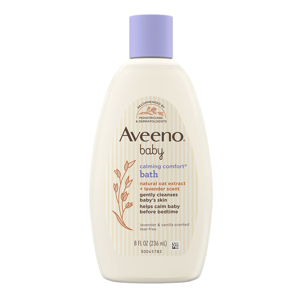 Aveeno Baby Calming Comfort Bath Body Wash Lavender & Vanilla 8oz/236ml - ikatehouse