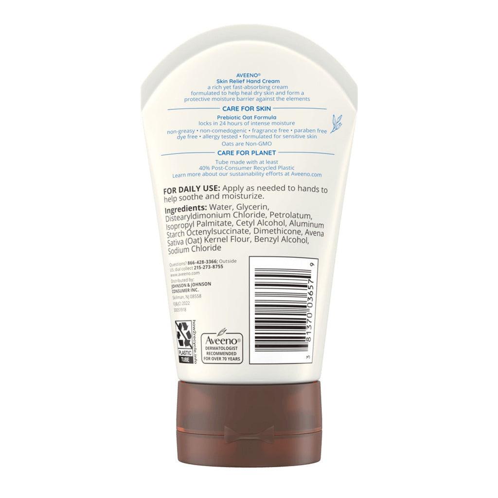 Aveeno Skin Relief Hand Cream Intense Moisture 3.5oz/ 100g - ikatehouse