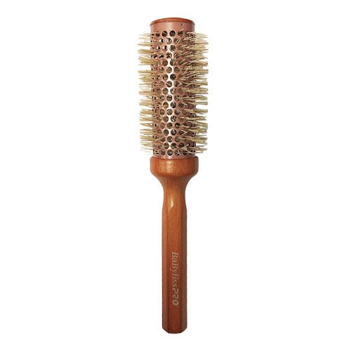 BabylissPro Circular Wood Brush - ikatehouse