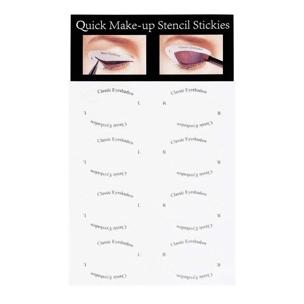 Be Jewel Accessories Quick Eveliner & Eyeshadow Stencil Stickers - ikatehouse