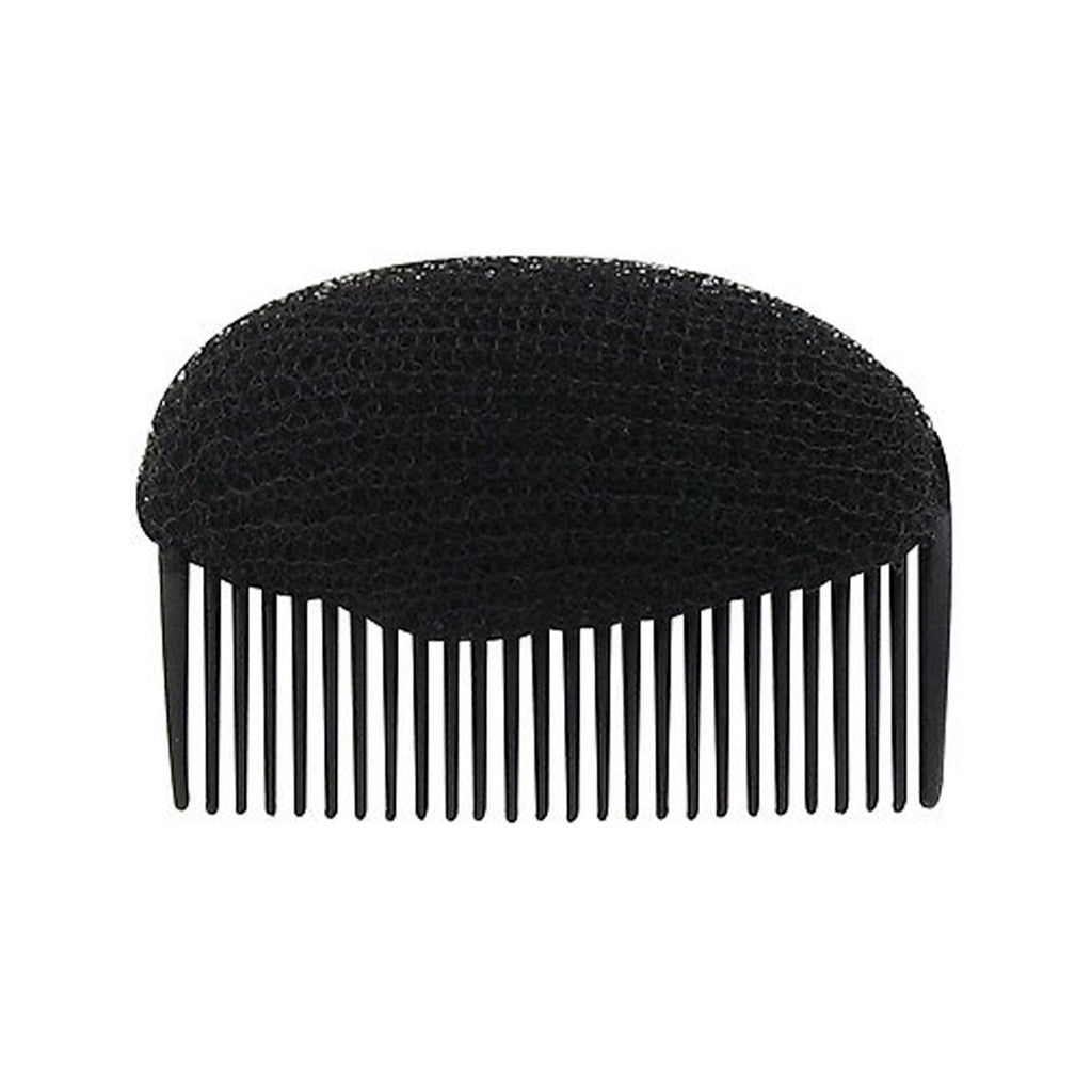 Bombshell Beautiful Up-dos Foundations Hair Bun with Side Comb Black - ikatehouse