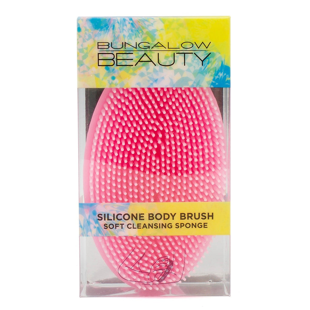 Bungalow Beauty Silicone Body Brush Soft Cleansing Sponge - ikatehouse