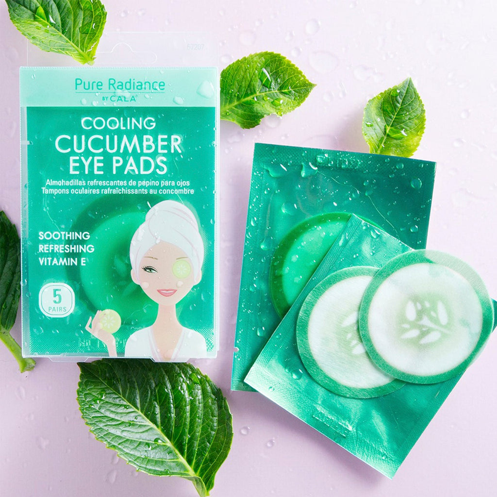 Cala Cooling Eye Pads Cucumber 5 pairs - ikatehouse