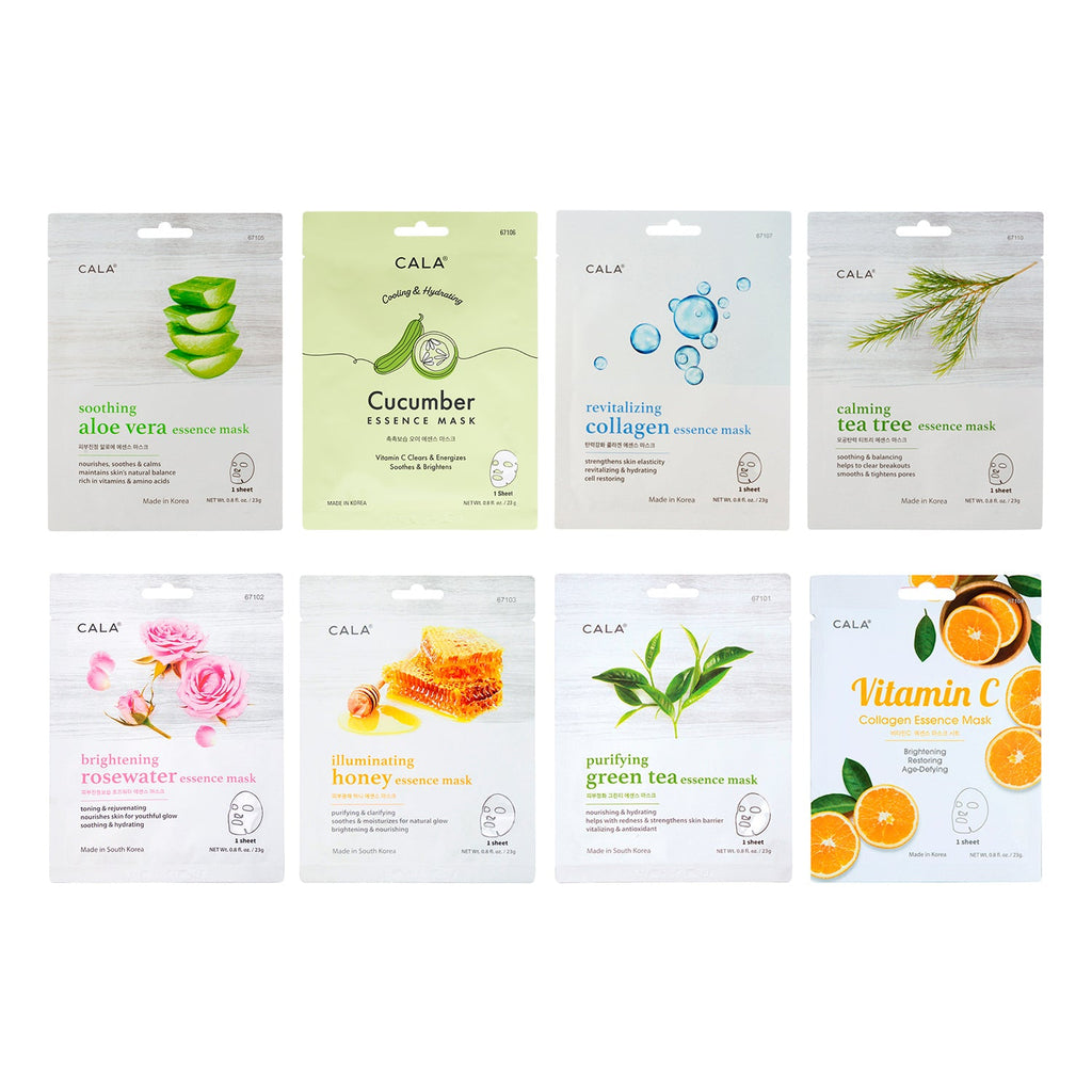 Cala Essence Facial Masks 5pcs - ikatehouse