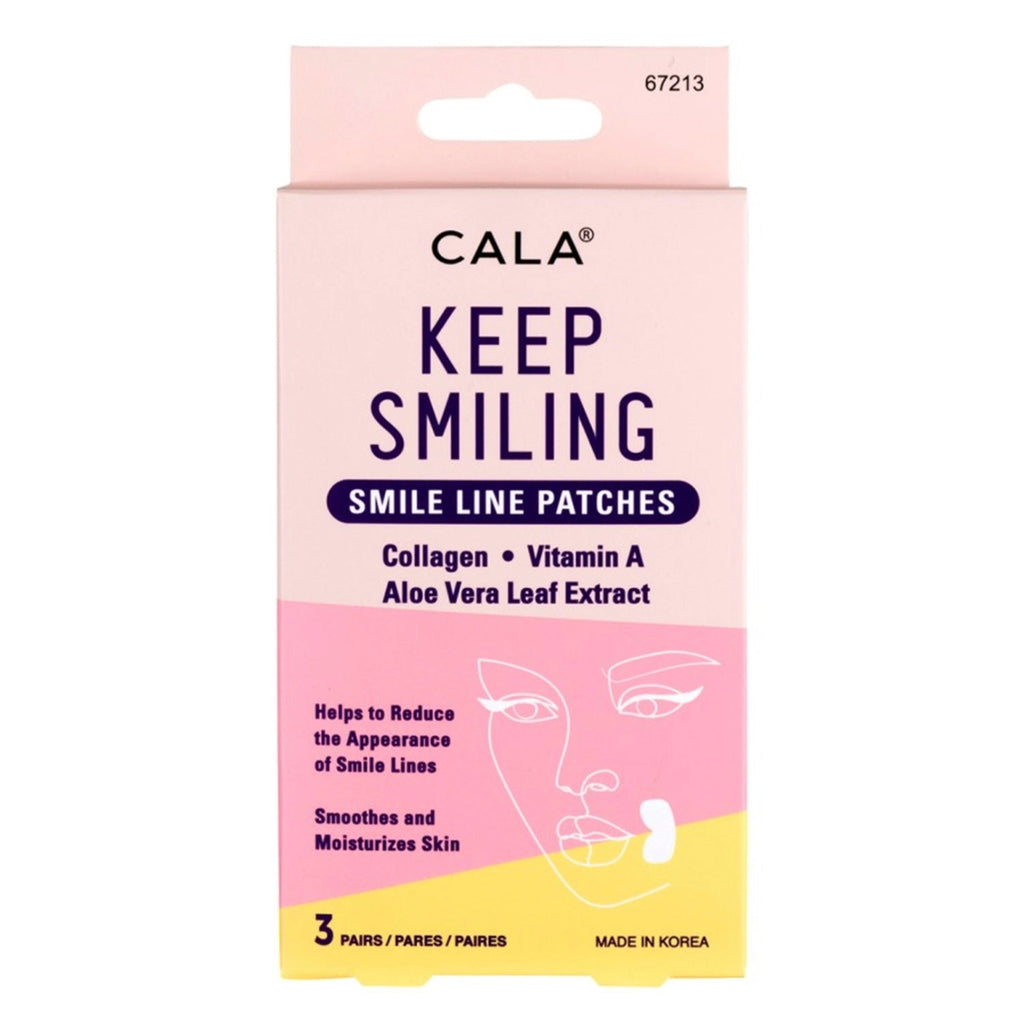 Cala Keep Smiling Smile Line Patches 3 Pairs - ikatehouse