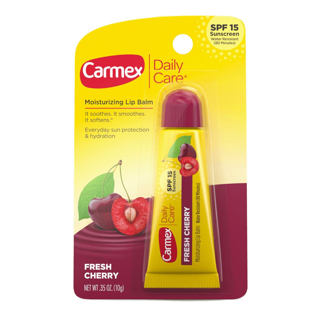 CARMEX Cherry Tube Lip Balm 0.35oz - ikatehouse