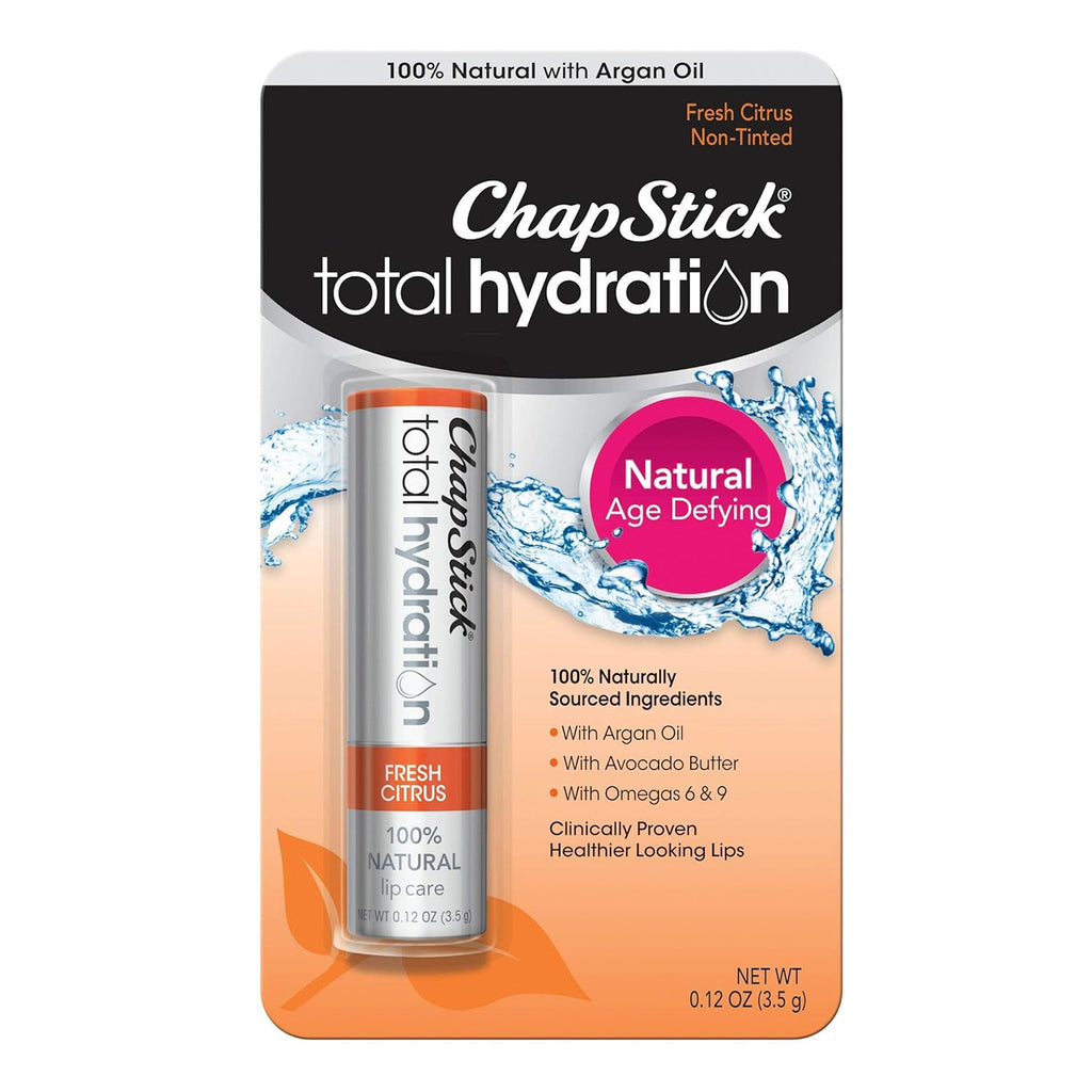 Chap Stick Total Hydration Fresh Citrus Lip Care 0.12oz/ 3.5g - ikatehouse