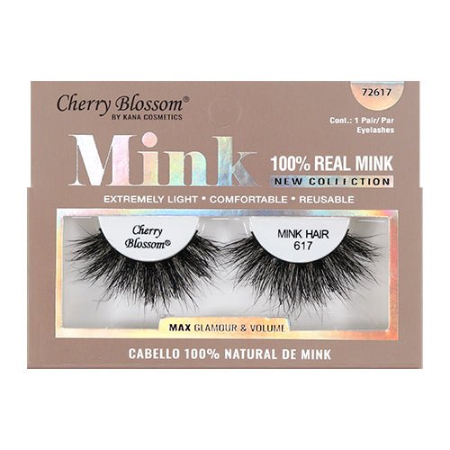 Cherry Blossom 3D 100% Real Mink Eyelashes - ikatehouse