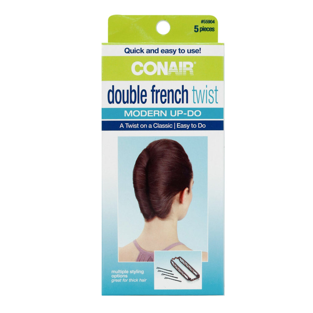 Conair Double French Twist Modern Up-Do 5ct - ikatehouse