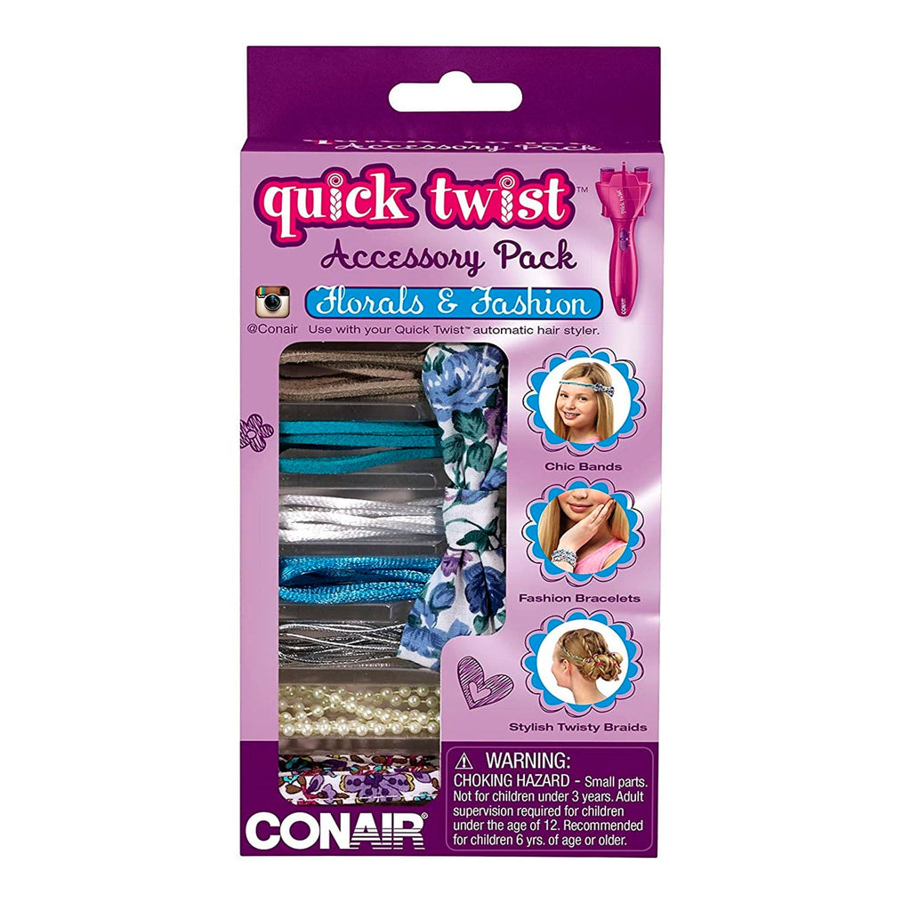 Conair Quick Twist Accessory Pack Florals n Fashion - ikatehouse