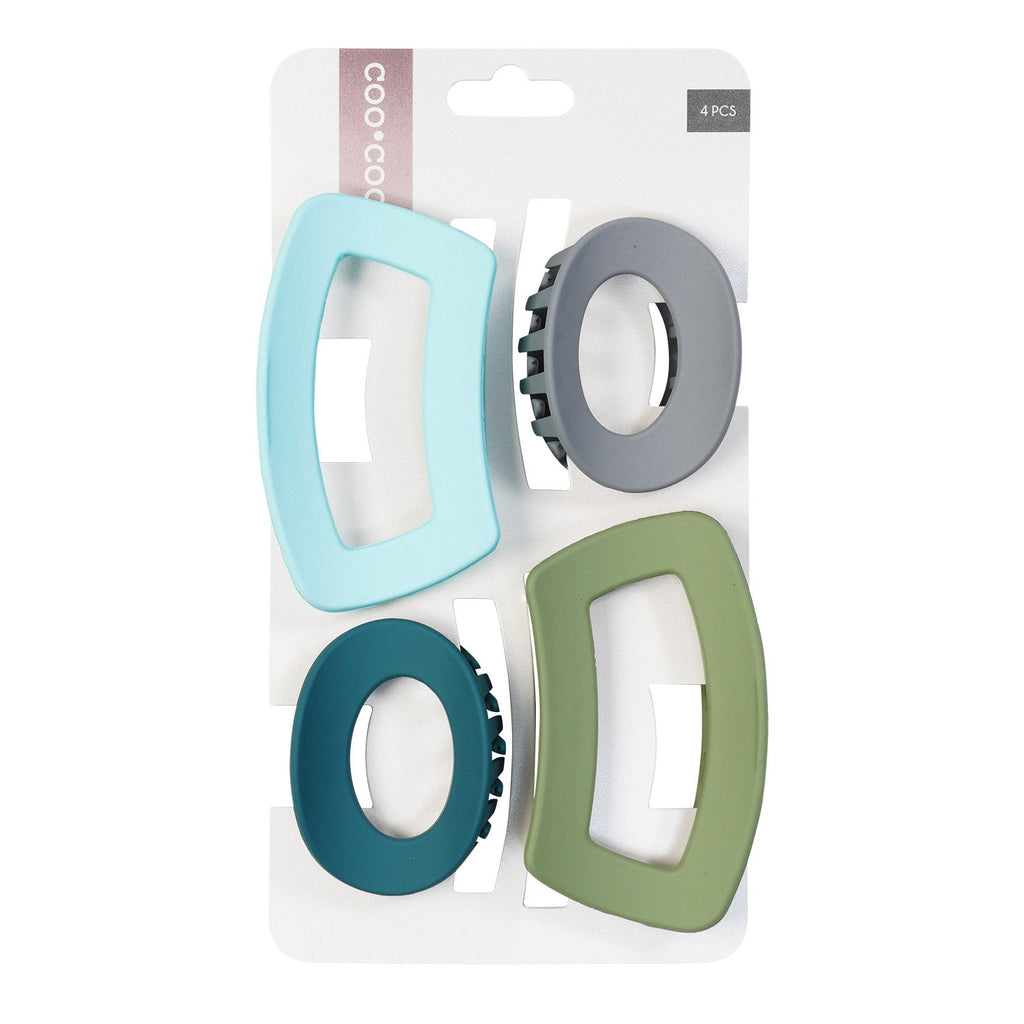 Coo Coo Assorted Size Jaw Clip 4pcs A Set - ikatehouse