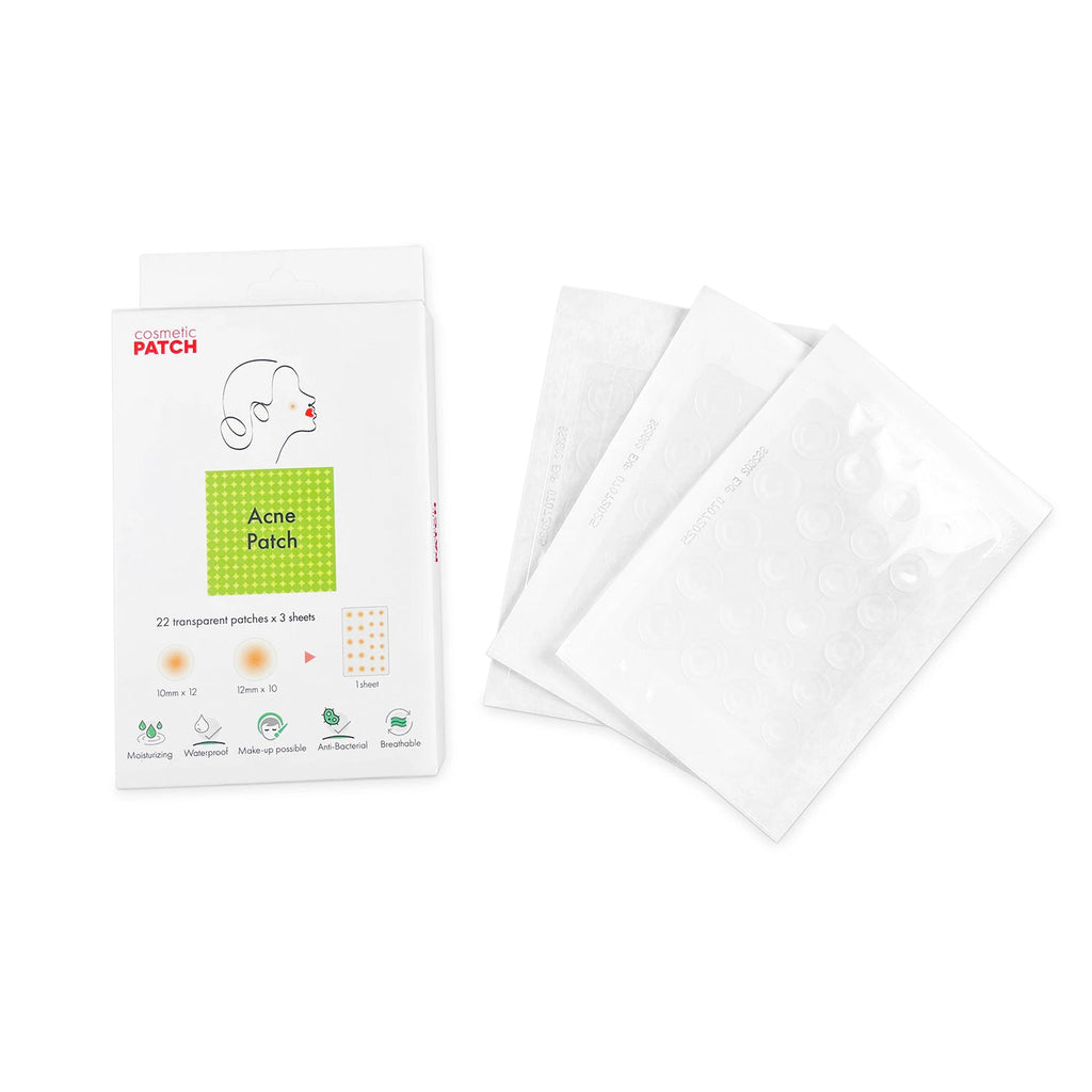 Cosmetic Patch Acne Patch Transparent 66pcs - ikatehouse