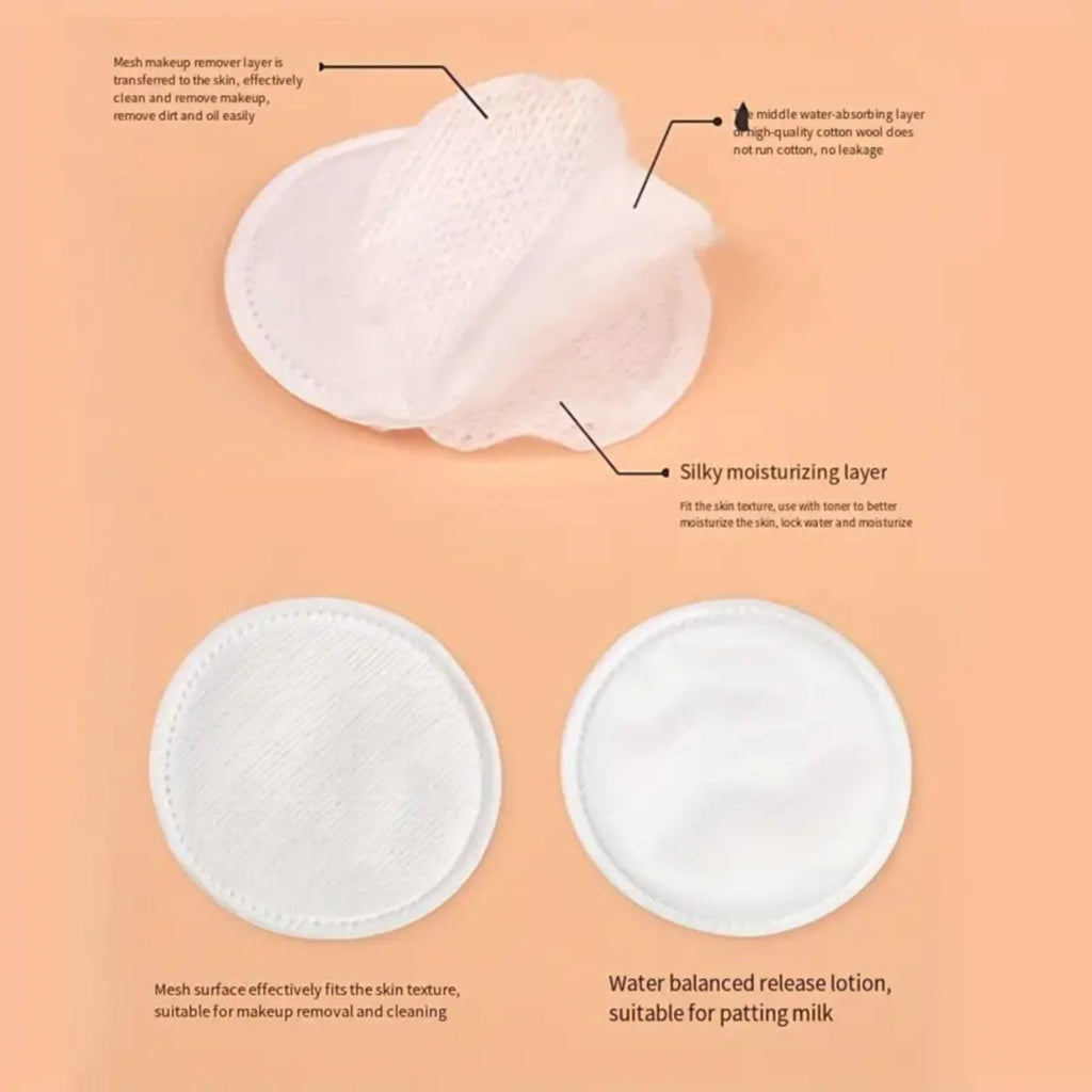 Cotton Round Pads 80ct - ikatehouse