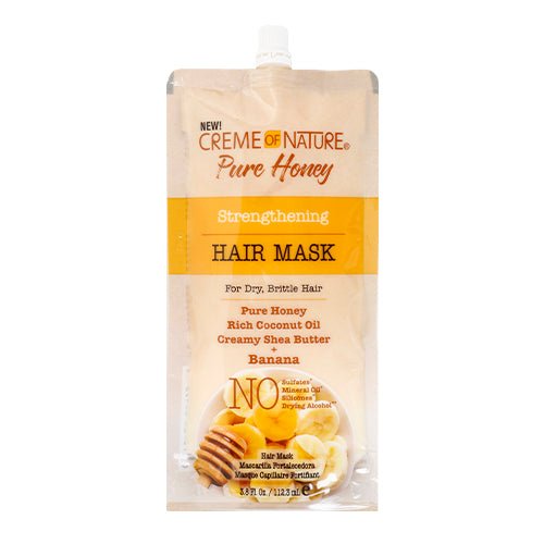 Creme of Nature Pure Honey Hair Mask 3.8oz - ikatehouse