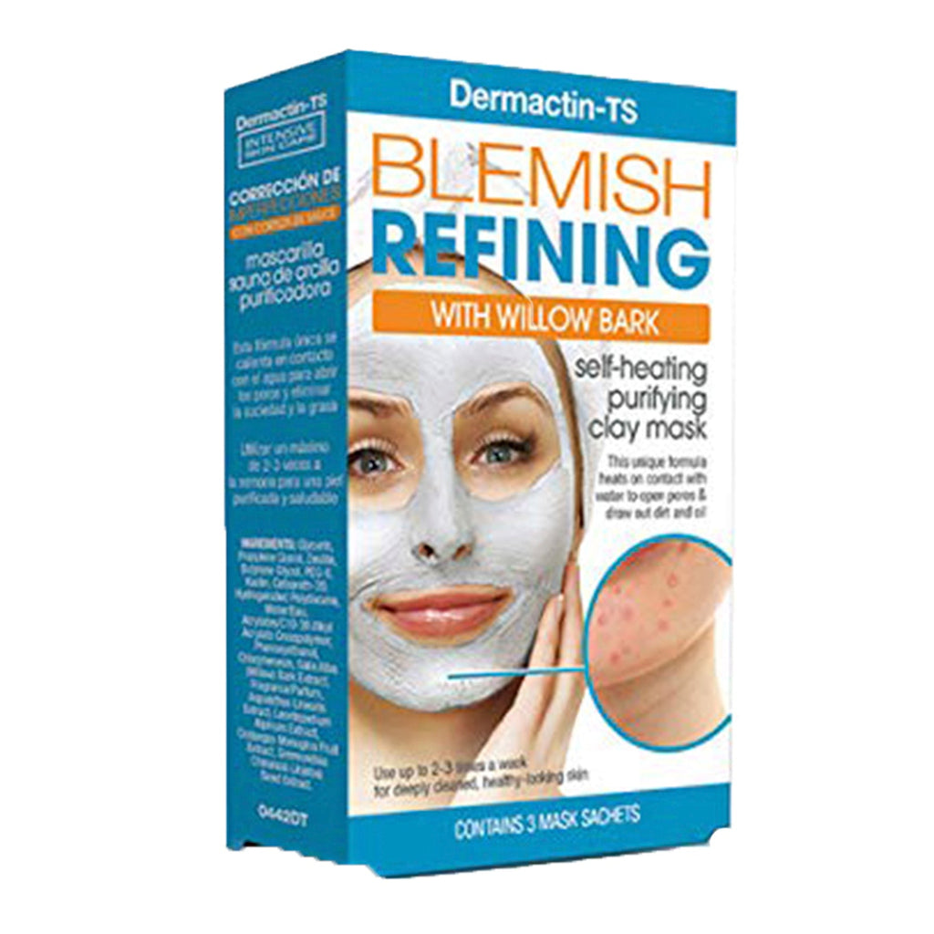 Dermactin-TS Blemish Control Selfheating Purifying Clay Mask 3pcs - ikatehouse