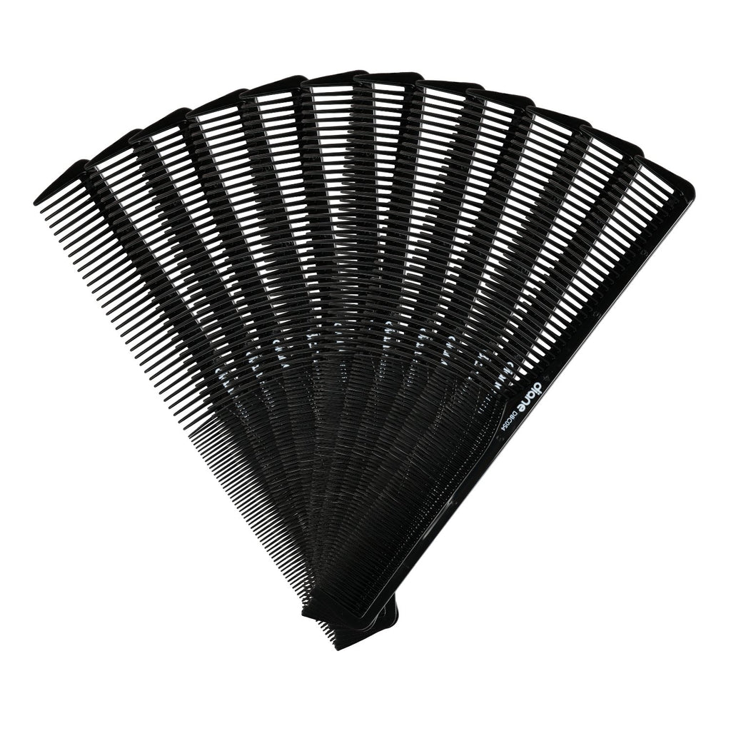 Diane Styling Comb Black 7" 12 count - ikatehouse