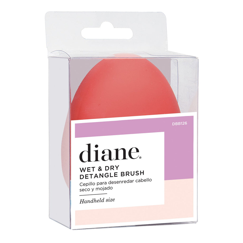 Diane Wet N Dry Detangle Brush Handheld Size - ikatehouse